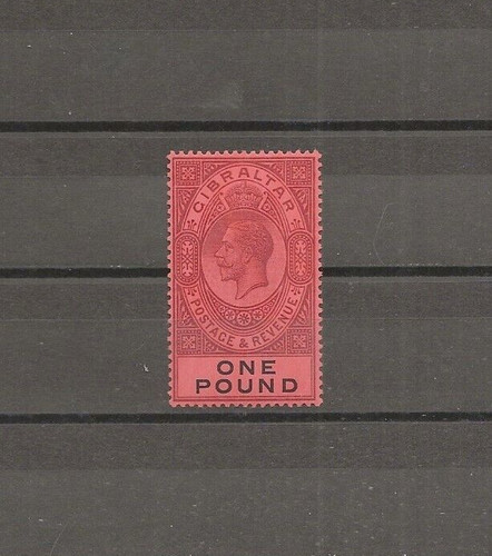 Gibilterra 1912 85 - 1912/24,