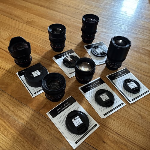 Set obiettivi rokinon cine - 6,
